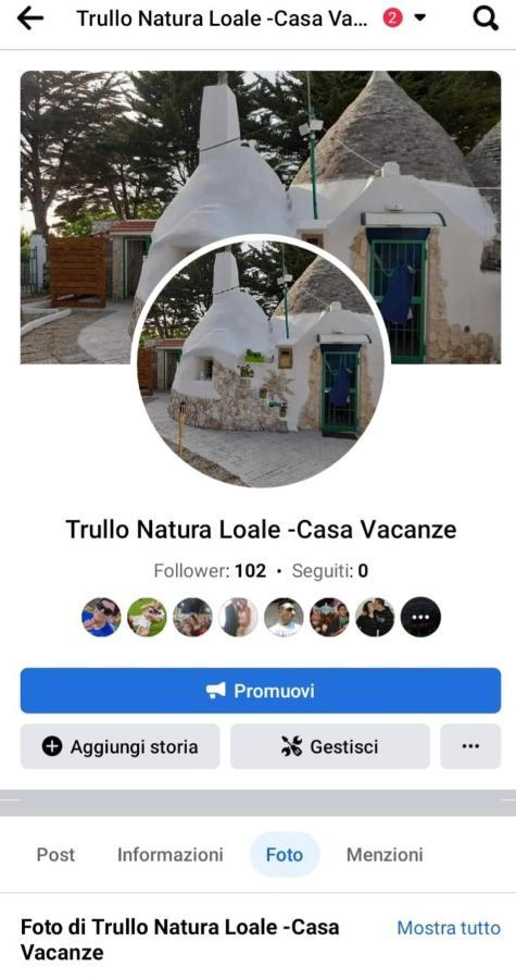 Trullo Natura Loale Μαρτίνα Φράνκα Εξωτερικό φωτογραφία